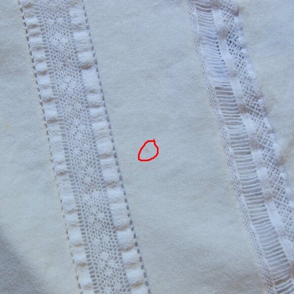 Sandro Paris Lace Silk Cashmere Blend Cream Knit Sweater Size 1 US XS/S - Picture 8 of 8